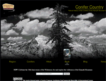 Tablet Screenshot of conifercountry.com